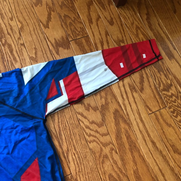 Captain America BJJ Rashguard - Picture 3 of 8
